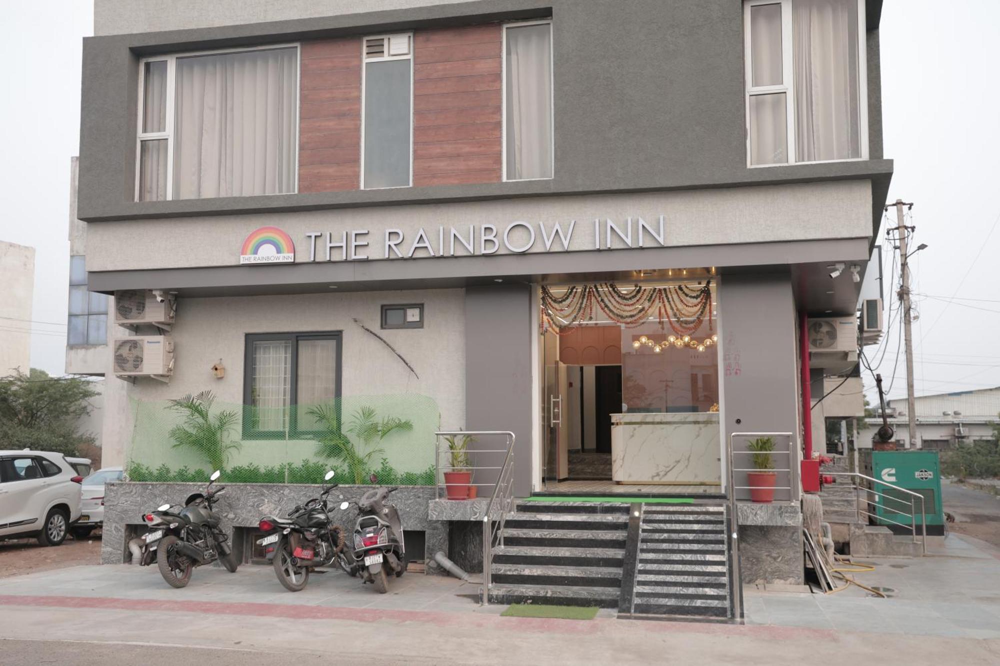 Hotel The Rainbow Inn Udaipur Exteriör bild